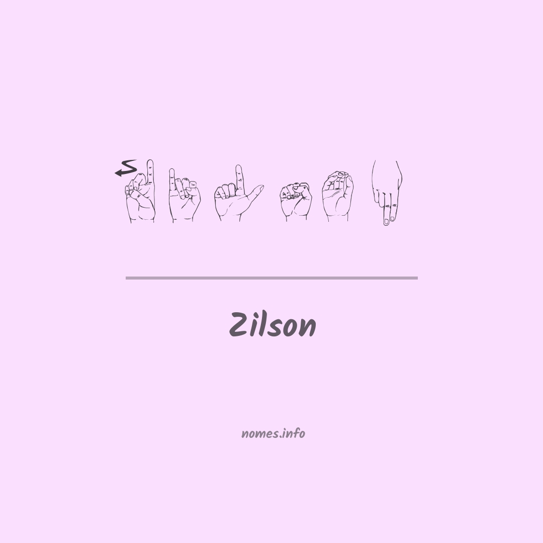 Zilson em Libras