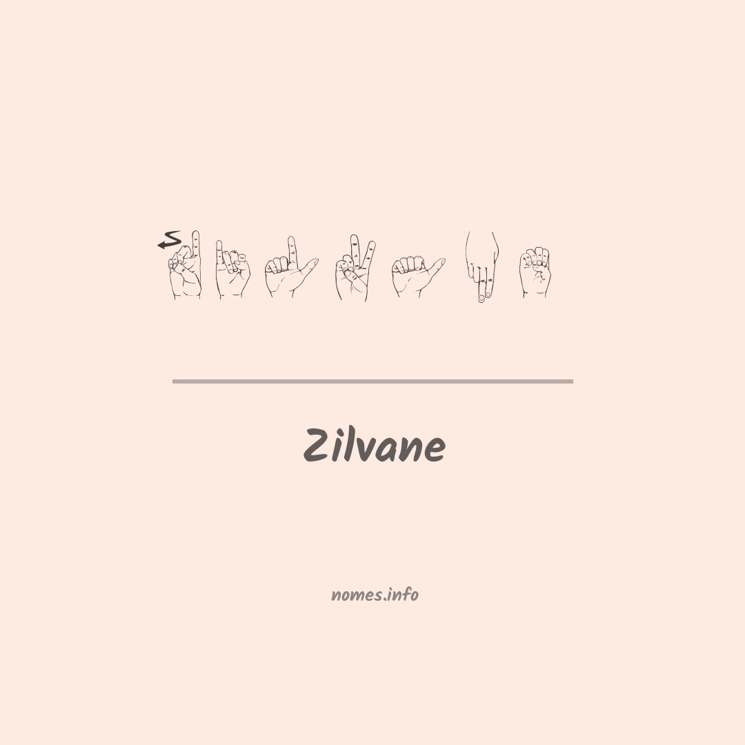 Zilvane em Libras