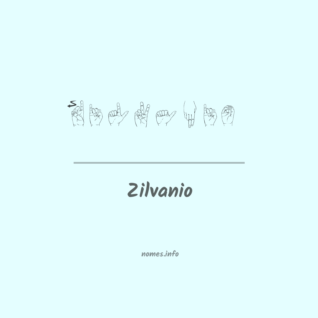 Zilvanio em Libras Zilvanio em Libras