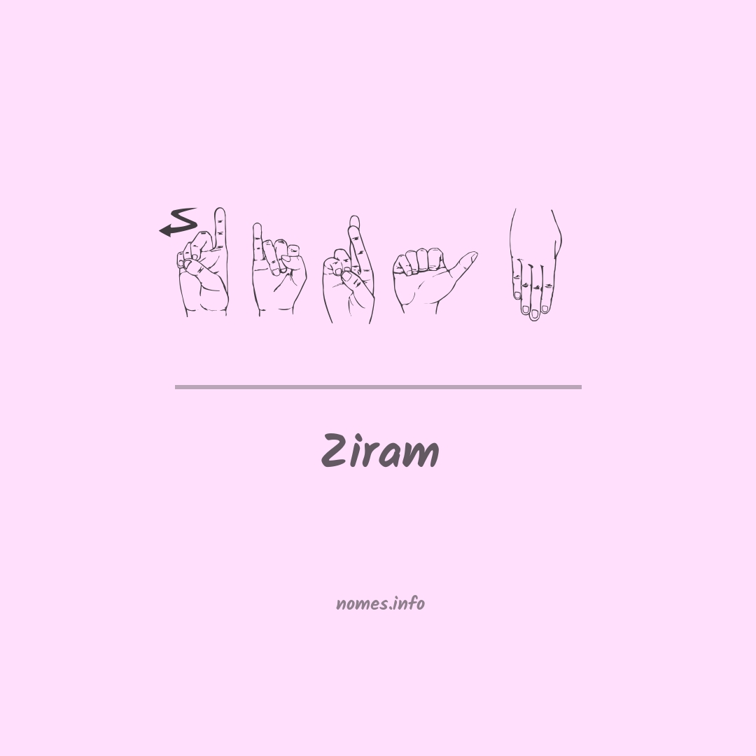 Ziram em Libras