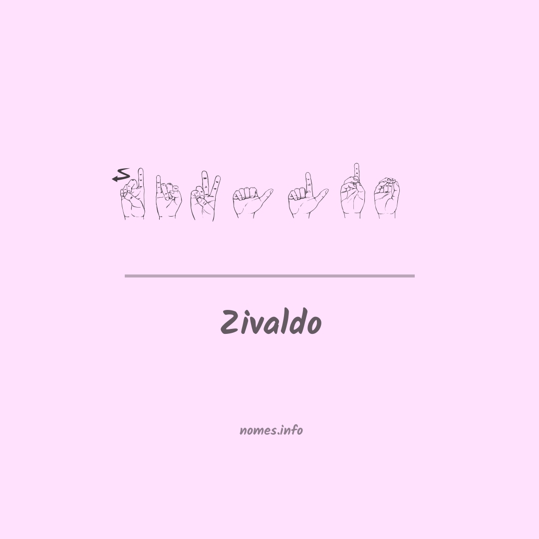 Zivaldo em Libras
