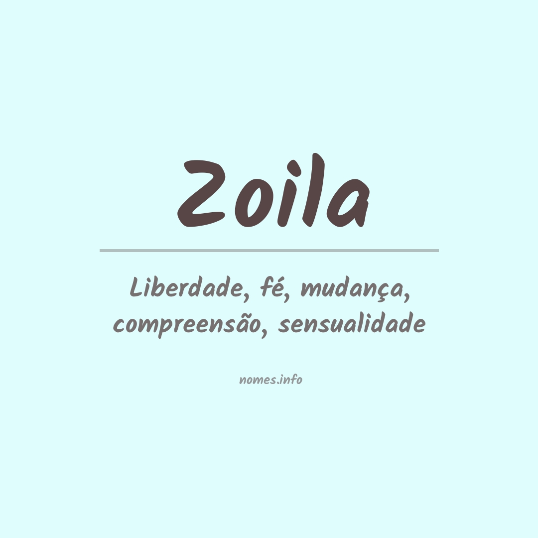 Significado do nome Zoila