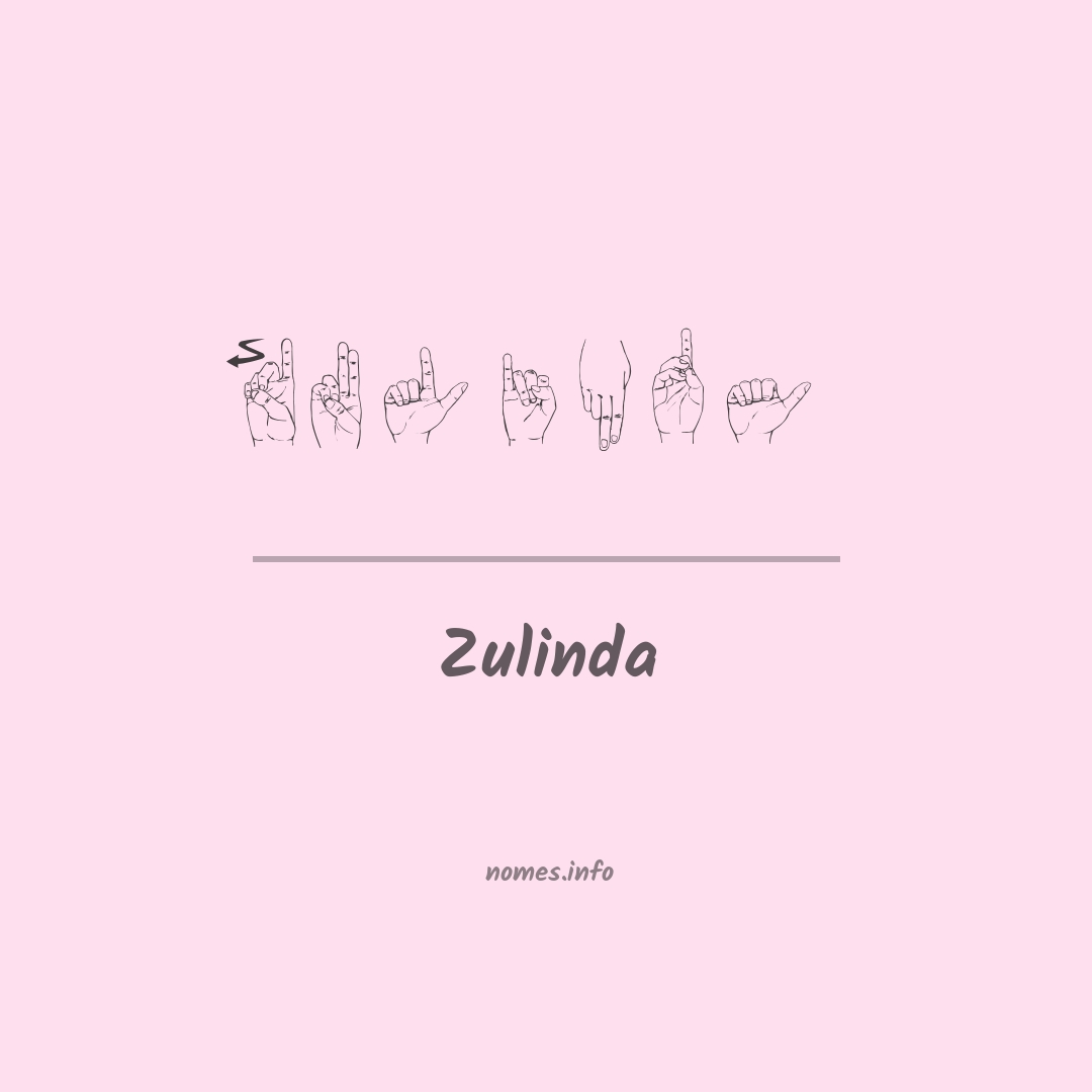 Zulinda em Libras
