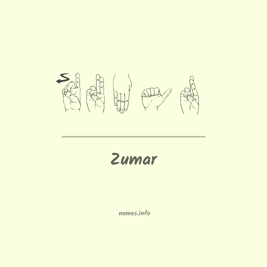 Zumar em Libras